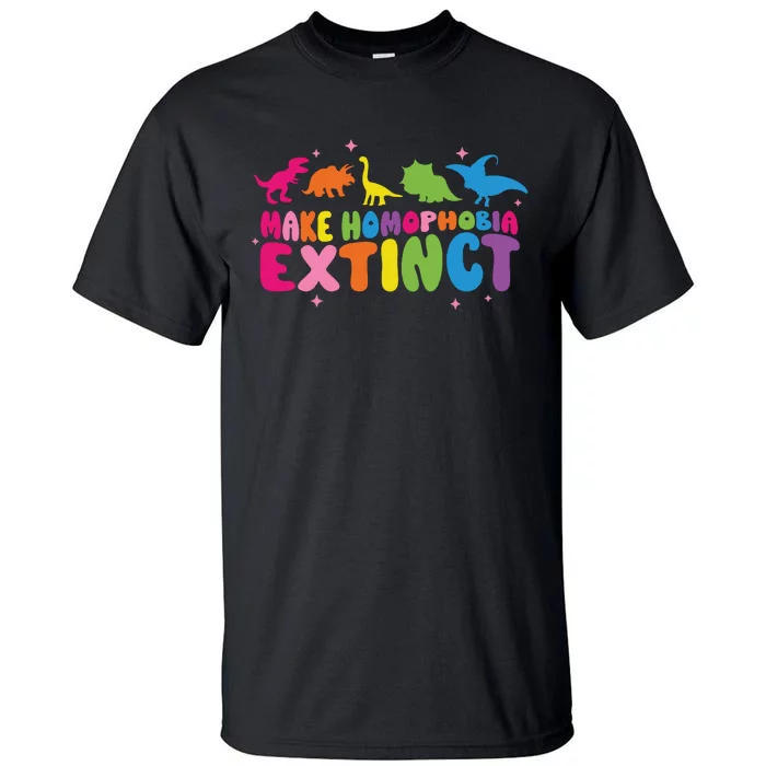 LetS Make Homophobia Extinct Tall T-Shirt