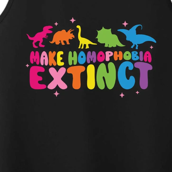 LetS Make Homophobia Extinct Performance Tank