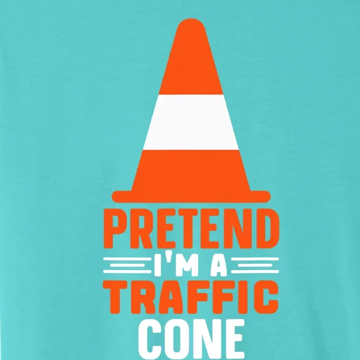 Last Minute Halloween Costume Pretend I'm A Traffic Cone ChromaSoft Performance T-Shirt