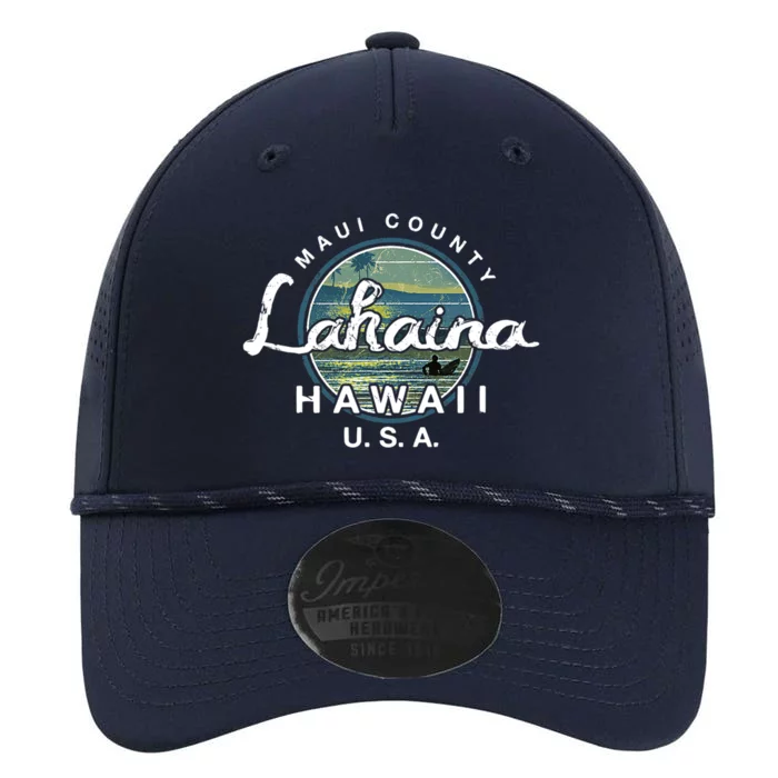 Lahaina Maui Hawaii Surfing Retro Performance The Dyno Cap