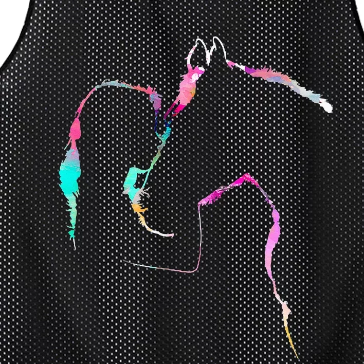 Love My Horse Happiness Racing Riding Equestrian Women Mesh Reversible Basketball Jersey Tank