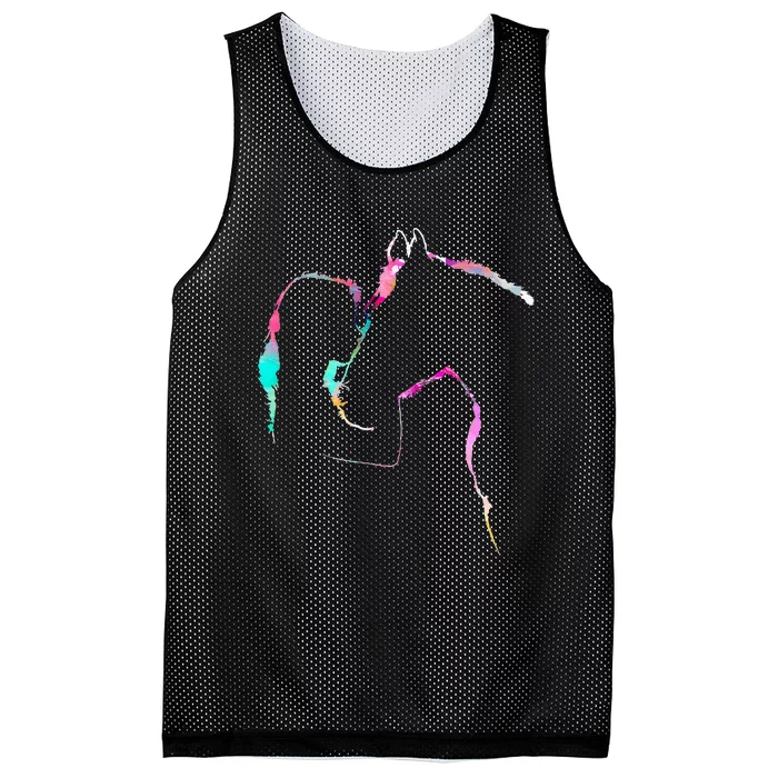 Love My Horse Happiness Racing Riding Equestrian Women Mesh Reversible Basketball Jersey Tank