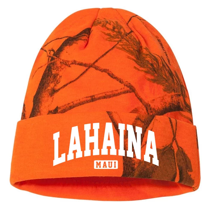 Lahaina Maui Hawaii Classic Vintage Kati - 12in Camo Beanie