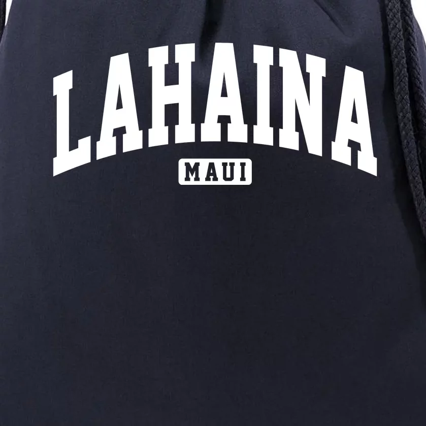 Lahaina Maui Hawaii Classic Vintage Drawstring Bag