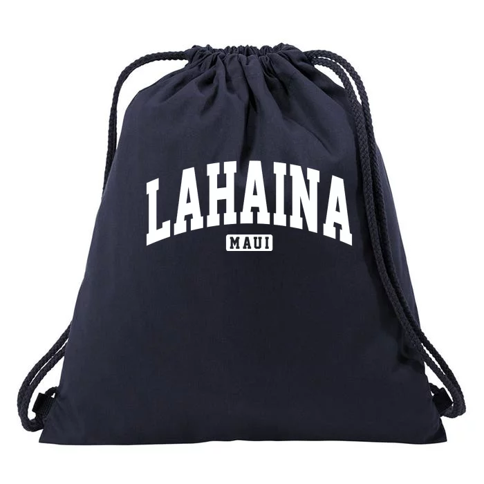 Lahaina Maui Hawaii Classic Vintage Drawstring Bag