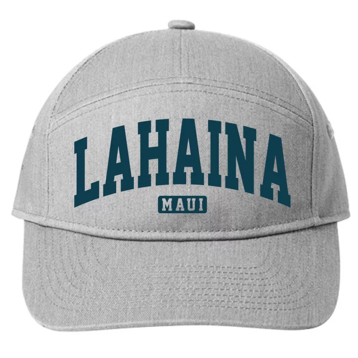 Lahaina Maui Hawaii Classic Vintage 7-Panel Snapback Hat