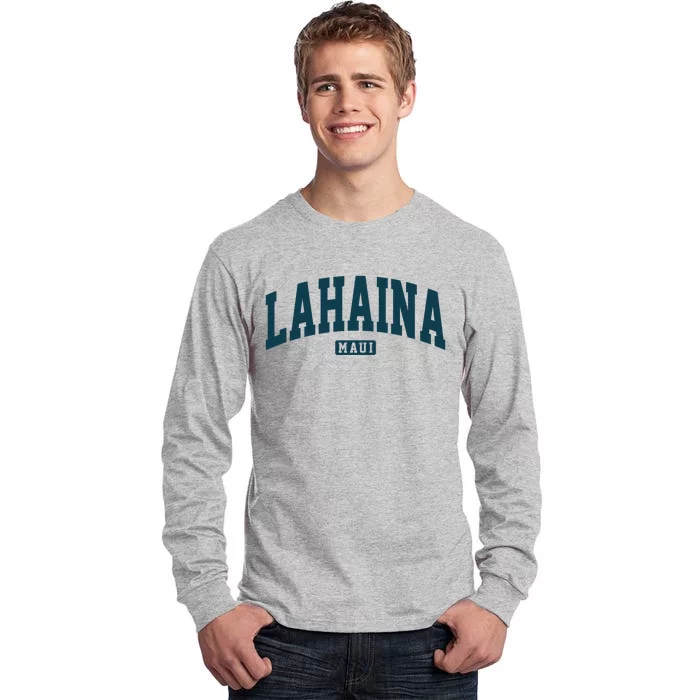 Lahaina Maui Hawaii Classic Vintage Tall Long Sleeve T-Shirt