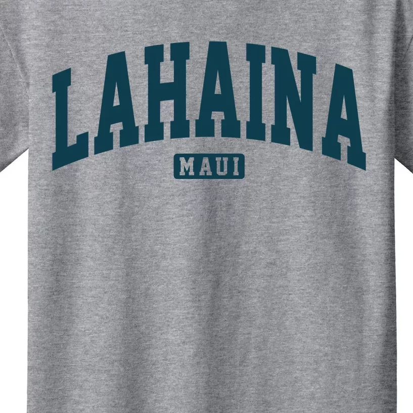 Lahaina Maui Hawaii Classic Vintage Kids T-Shirt