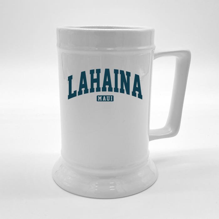 Lahaina Maui Hawaii Classic Vintage Front & Back Beer Stein