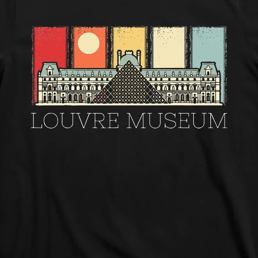 Louvre Museum In Paris France Tourist T-Shirt