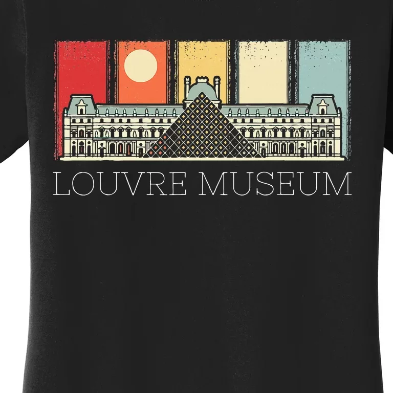 Louvre Museum In Paris France Tourist Women's T-Shirt