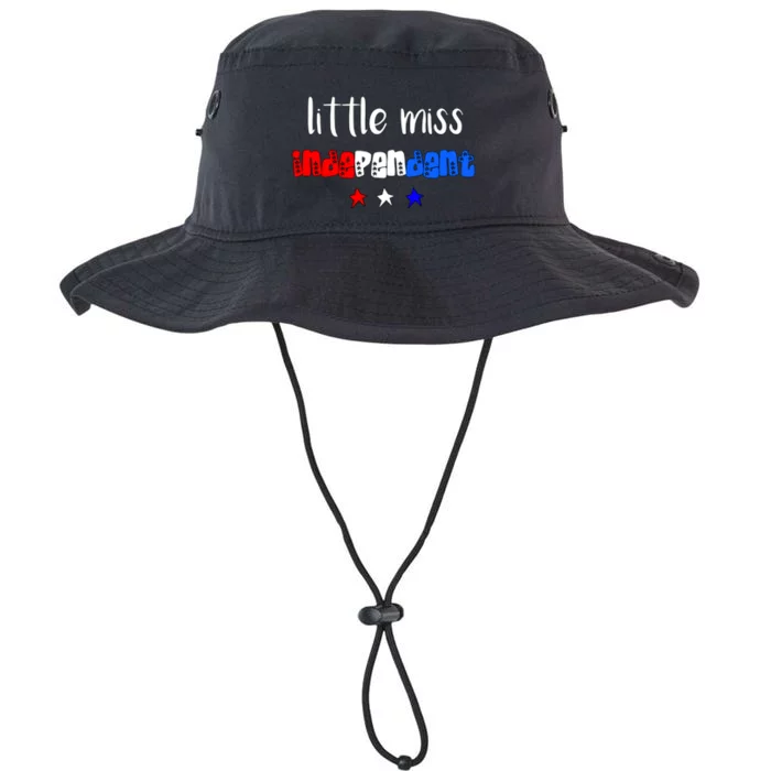 Little Miss Independent Cool Gift America Patriotic Gift Legacy Cool Fit Booney Bucket Hat