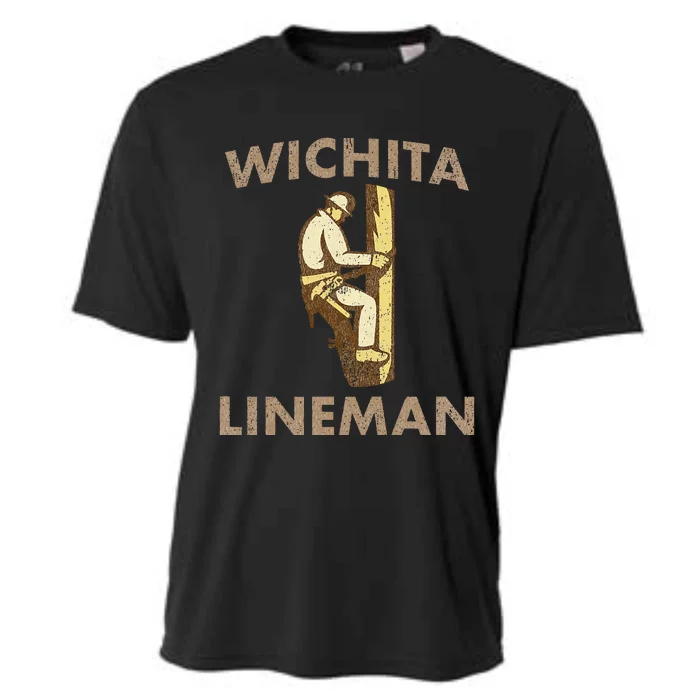 LyricLyfe Music Inspired Wichita Lineman Cooling Performance Crew T-Shirt