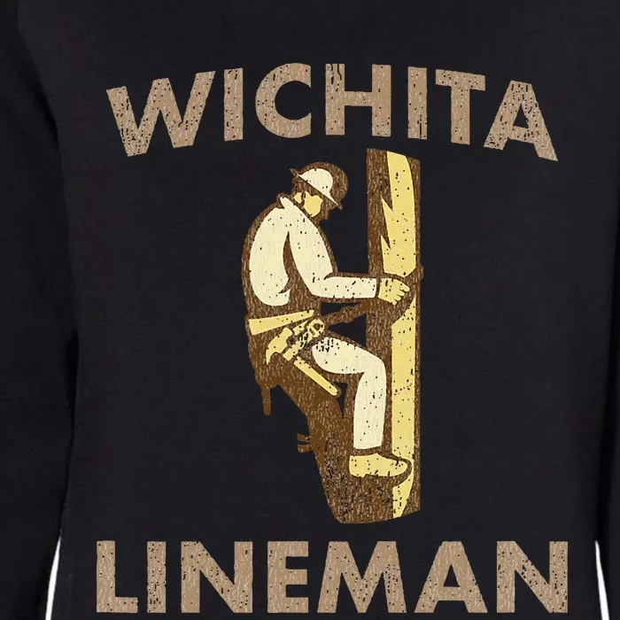 LyricLyfe Music Inspired Wichita Lineman Womens California Wash Sweatshirt