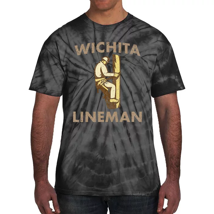 LyricLyfe Music Inspired Wichita Lineman Tie-Dye T-Shirt