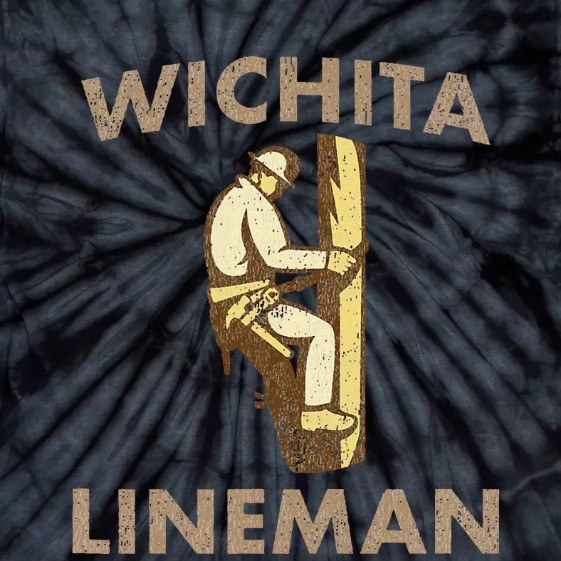 LyricLyfe Music Inspired Wichita Lineman Tie-Dye T-Shirt