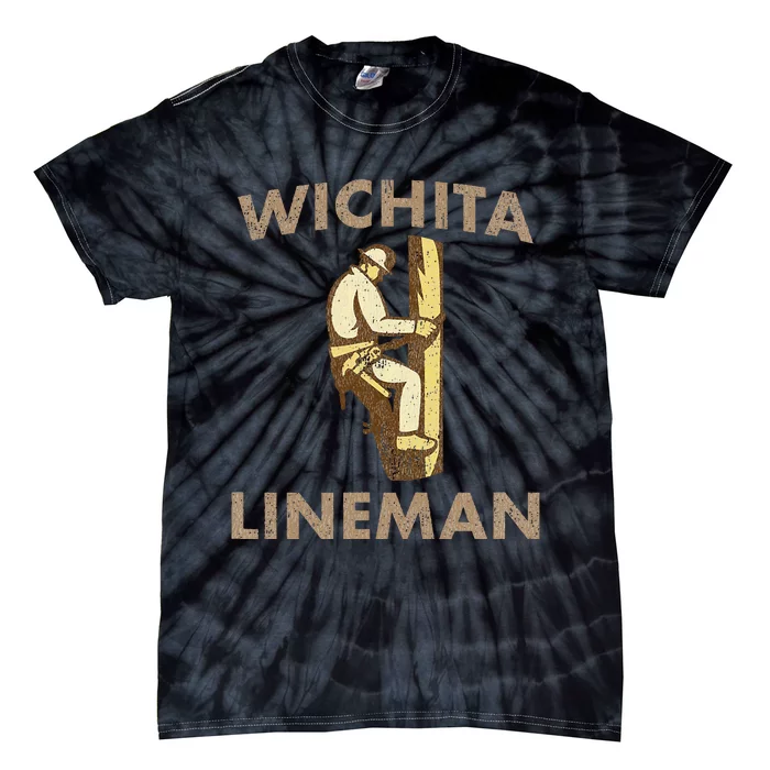 LyricLyfe Music Inspired Wichita Lineman Tie-Dye T-Shirt