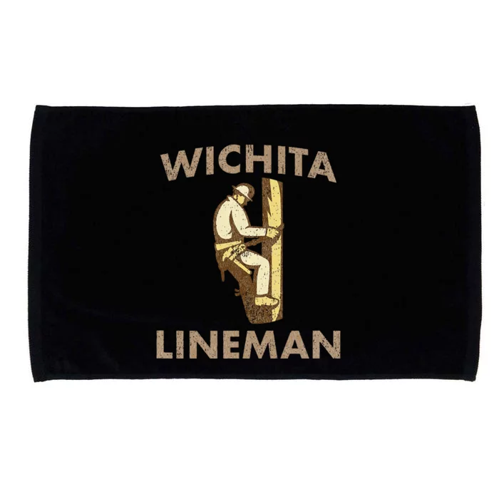 LyricLyfe Music Inspired Wichita Lineman Microfiber Hand Towel