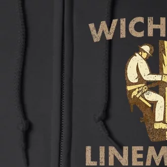 LyricLyfe Music Inspired Wichita Lineman Full Zip Hoodie