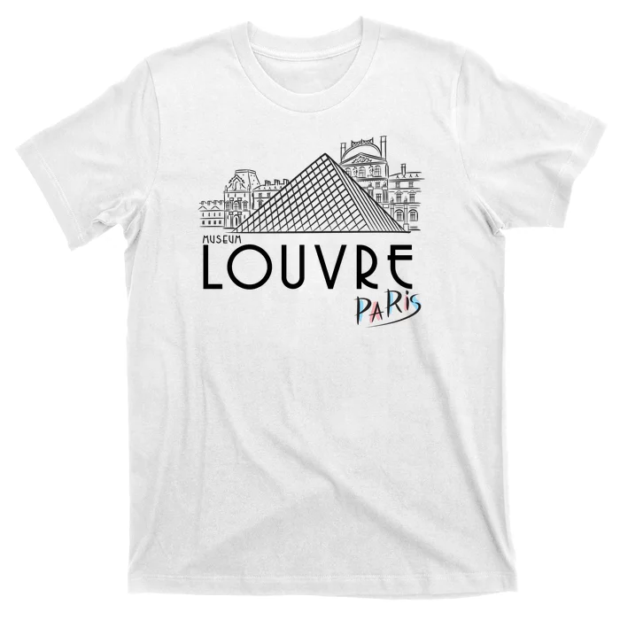 Louvre Museum In Paris T-Shirt