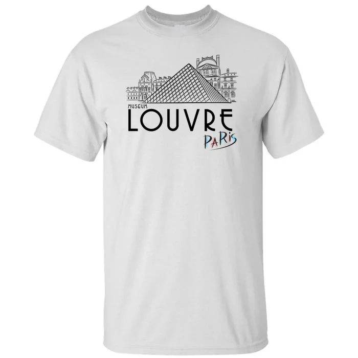 Louvre Museum In Paris Tall T-Shirt