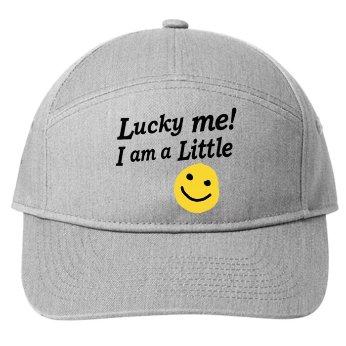 Lucky Me I'm A Little Pledge Rush Alumnae Sorority 7-Panel Snapback Hat