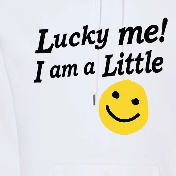 Lucky Me I'm A Little Pledge Rush Alumnae Sorority Premium Hoodie