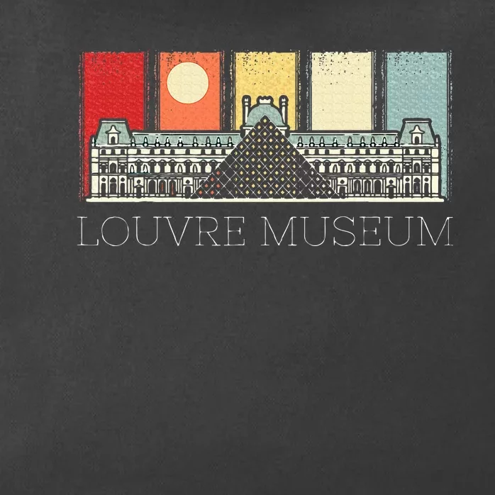 Louvre Museum In Paris France Tourist Zip Tote Bag