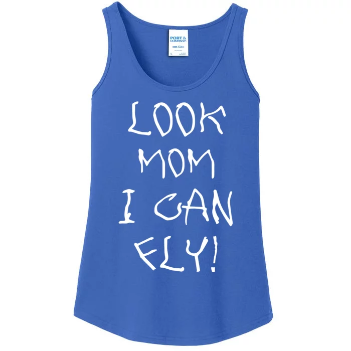 Look Mom I Can Fly! Letters By With Cerebral Palsy Gift Ladies Essential Tank