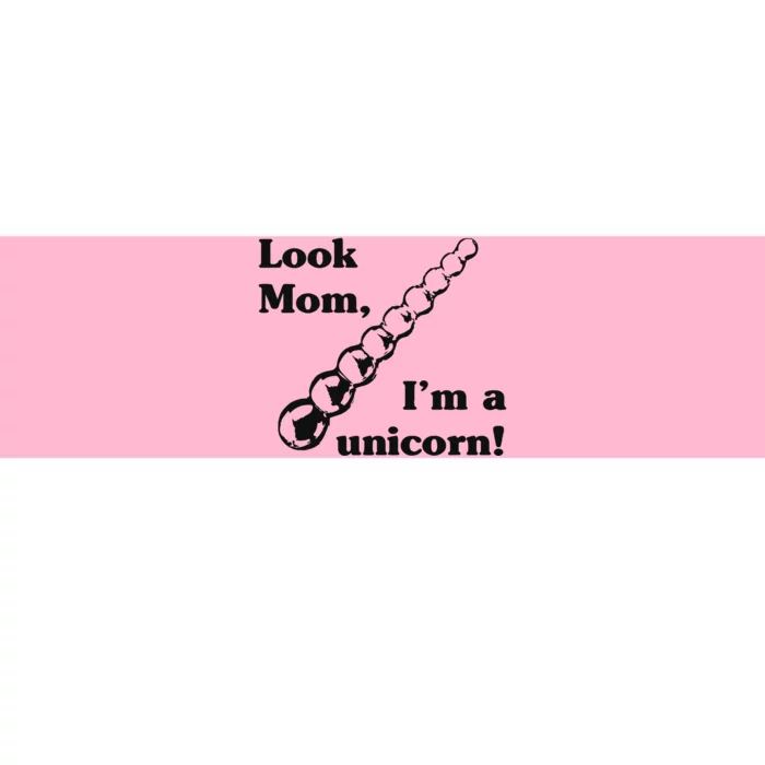 Look Mom I’m A Unicorn Bumper Sticker