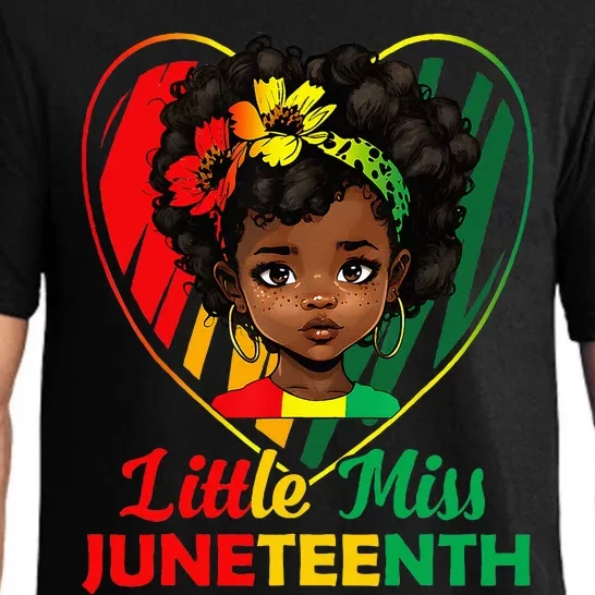 Little Miss Juneteenth Black History Pajama Set