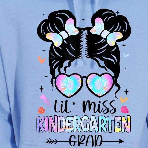 Little Miss Kindergarten Grad Graduation Graduated Girl Unisex Surf Hoodie