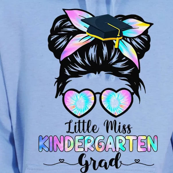 Little Miss Kindergarten Grad Graduation Daughter Unisex Surf Hoodie