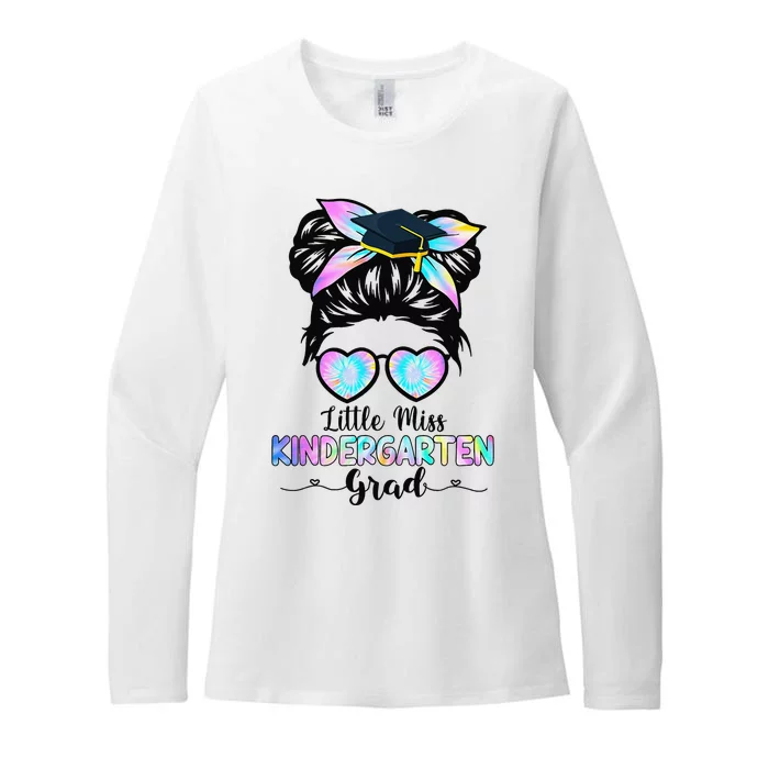 Little Miss Kindergarten Grad Graduation Daughter Womens CVC Long Sleeve Shirt