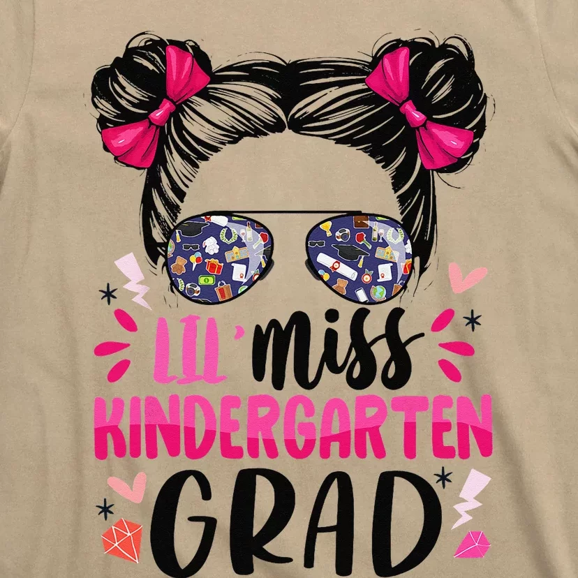 Little Miss Kindergarten Grad Graduation Graduated T-Shirt