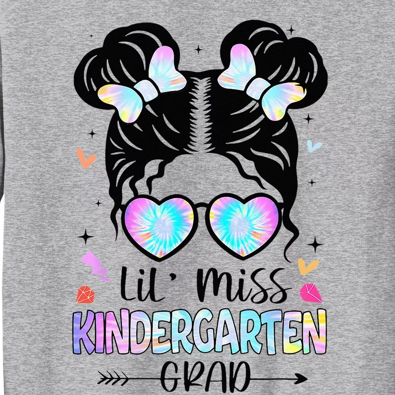 Little Miss Kindergarten Grad Graduation Graduated Tall Sweatshirt