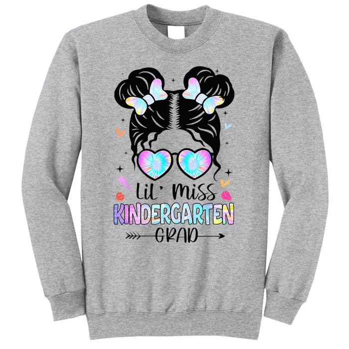 Little Miss Kindergarten Grad Graduation Graduated Tall Sweatshirt