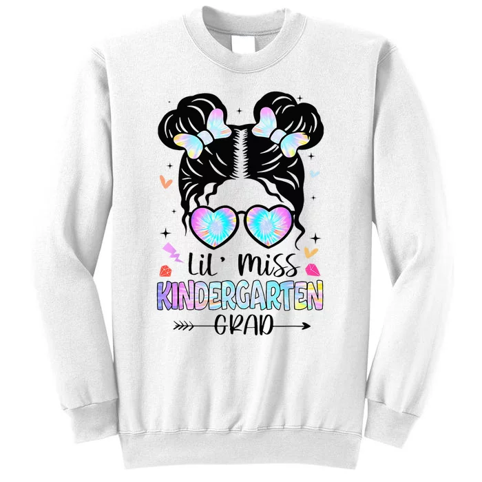 Little Miss Kindergarten Grad Graduation Graduated Sweatshirt