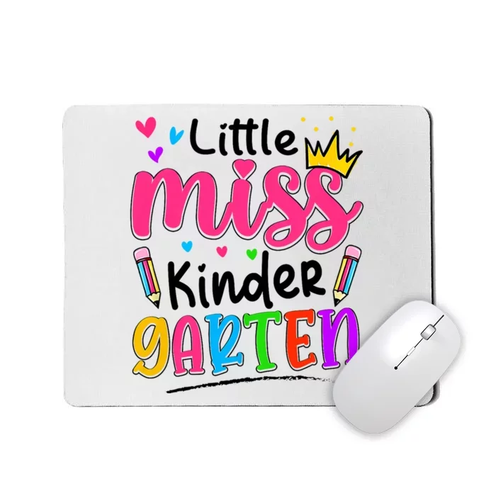 Little Miss Kindergarten Back To School Kindergarten Mousepad