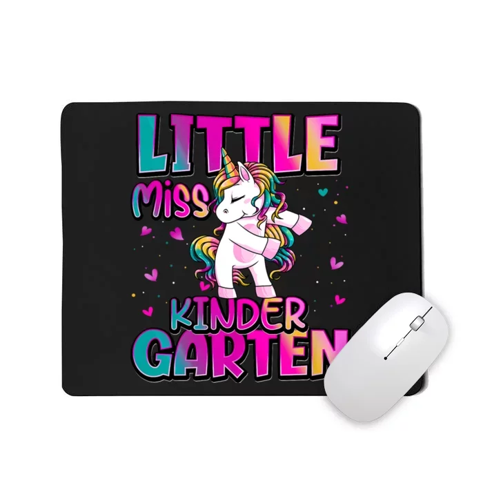 Little Miss Kindergarten Back To School Kindergarten Mousepad