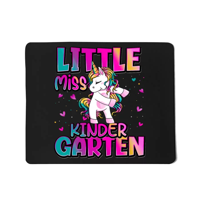 Little Miss Kindergarten Back To School Kindergarten Mousepad