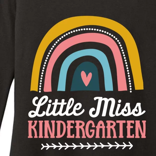 Little Miss Kindergarten First Day Kindergarten Gift Womens CVC Long Sleeve Shirt