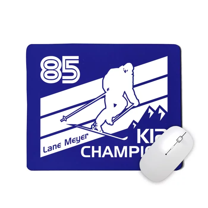 Lane Meyer K12 Champion Ski Lover Gift Mousepad