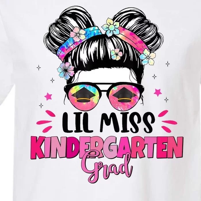 Lil Miss Kindergarten Grad Last Day Of School Garment-Dyed Heavyweight T-Shirt