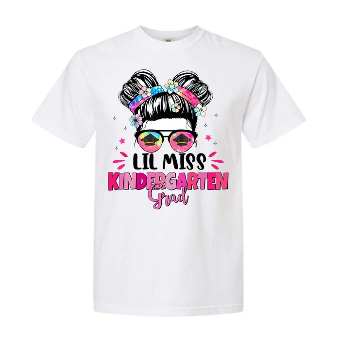 Lil Miss Kindergarten Grad Last Day Of School Garment-Dyed Heavyweight T-Shirt