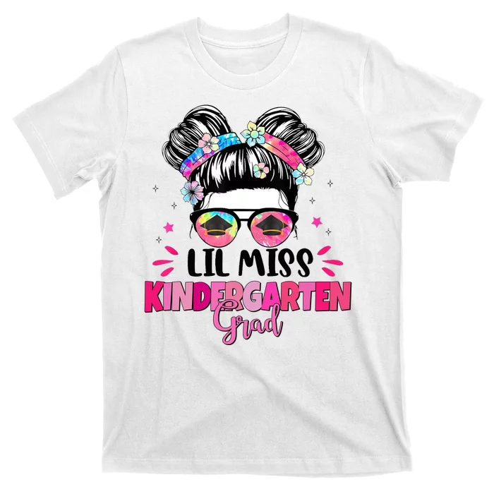 Lil Miss Kindergarten Grad Last Day Of School T-Shirt