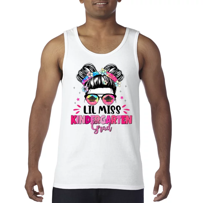 Lil Miss Kindergarten Grad Last Day Of School Tank Top