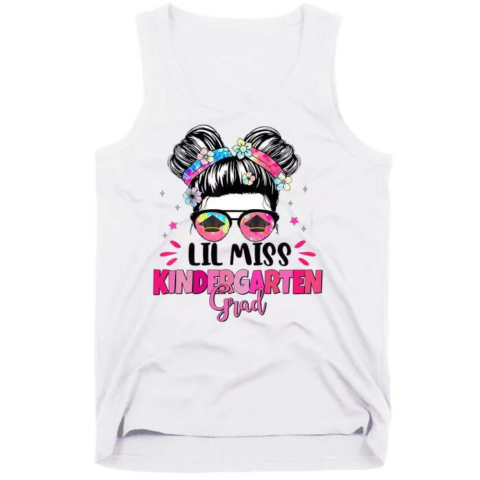 Lil Miss Kindergarten Grad Last Day Of School Tank Top