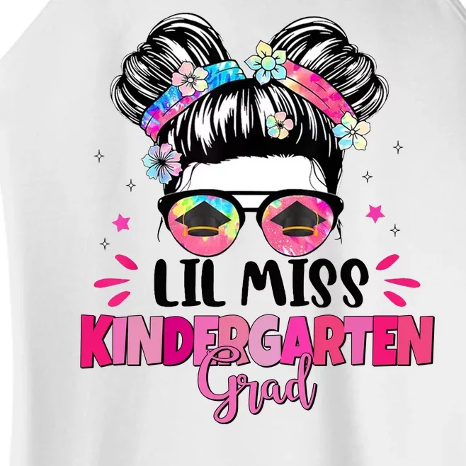 Lil Miss Kindergarten Grad Last Day Of School Women’s Perfect Tri Rocker Tank