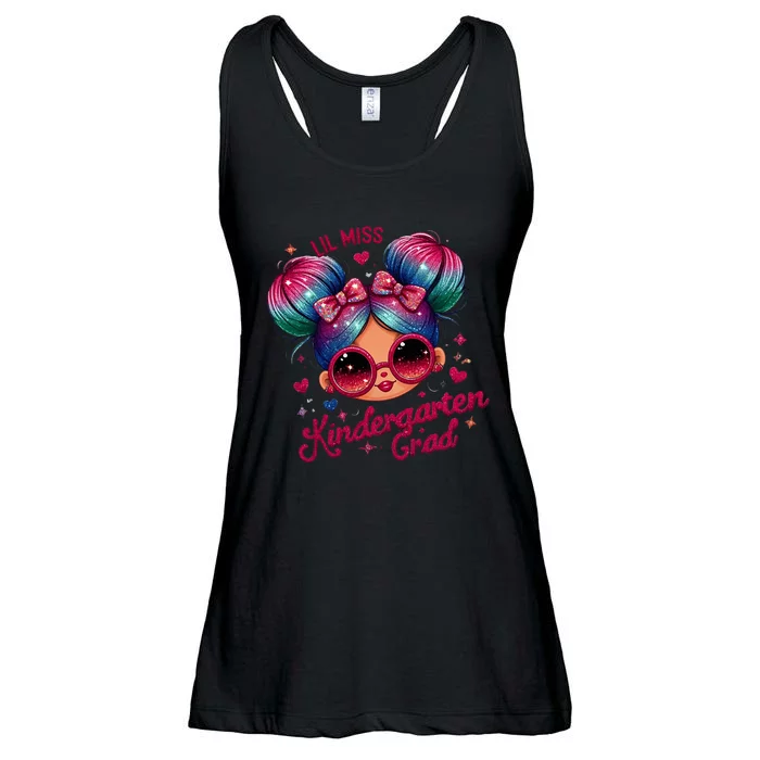 Lil Miss Kindergarten Grad Graduation Last Day Kindergarten Ladies Essential Flowy Tank